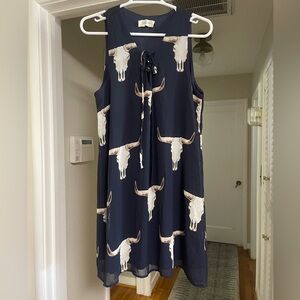 Peach Love California sleeveless mini dress EUC size M